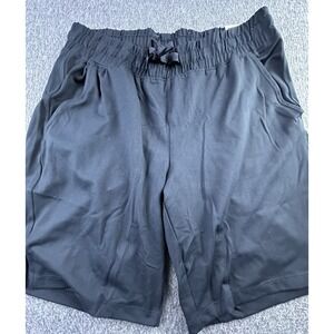 Mondetta Shorts Womens Small Black Bermuda‎ Active Elastic Waist Pockets New